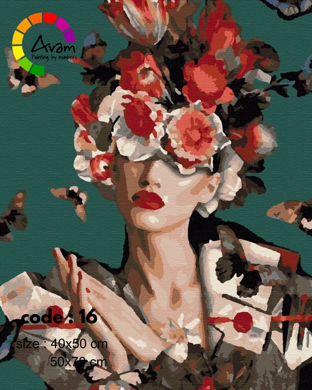نقاشی با اعداد کد 16