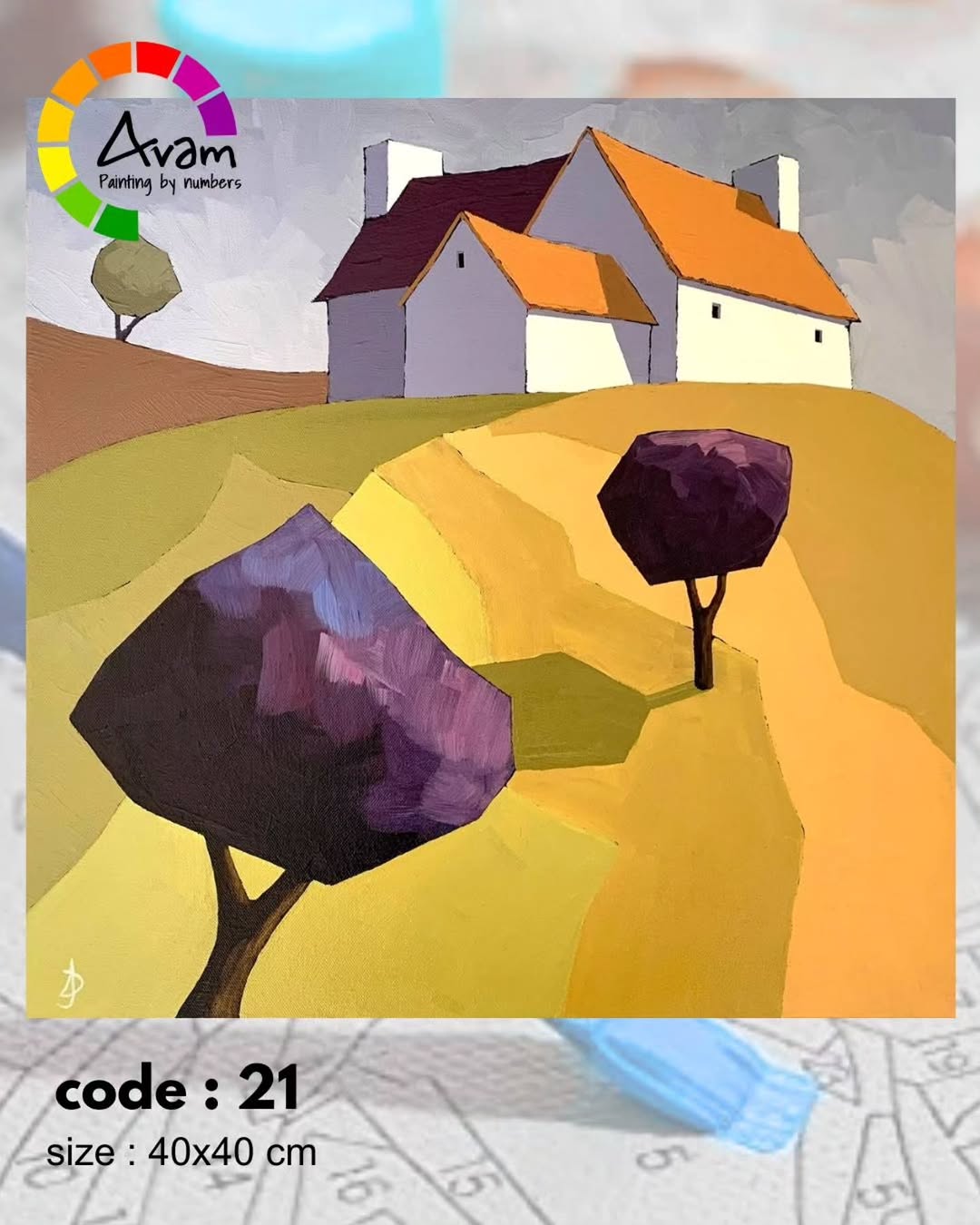 نقاشی با اعداد کد 21