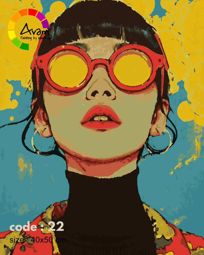 نقاشی با اعداد کد 22
